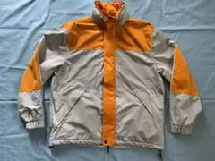 ZARA ナイロンジャケット オレンジ ベージュ XLのサムネイル