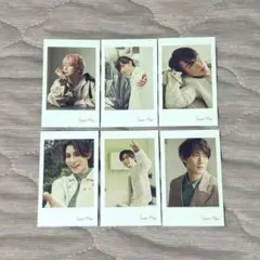 SnowMan オレンジkiss チェキ風カード※説明欄必読