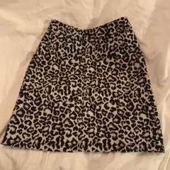 ローリーズファーム　ヒョウ柄ミニスカート