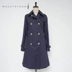 MACKINTOSH マッキントッシュ トレンチコート 紺 34*YC806