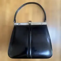 う*く様 ハンドバッグ　黒　昭和レトロ