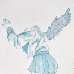 Ｎｏ．6 オリジナル手描き原画アナログイラスト 一点物 ポストカード