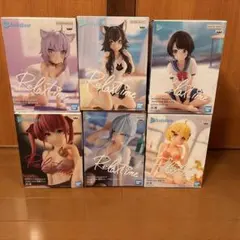 ホロライブ　リラックスタイム　フィギュア6体セット