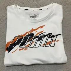 PUMA ホワイト Tシャツ 130サイズ