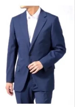 『新品』春夏ウォッシャブル ネイビー ビジネススーツ