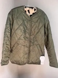 12/25まで coca リバーシブルキルティングブルゾン　ウォッシャブル✴︎新品