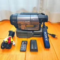 動作確認済】 SONY Hi8 高画質 ビデオカメラ AC アダプター セット