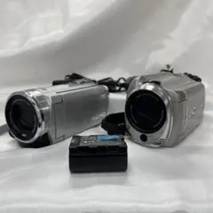 JVC ビデオカメラ GZ-HM177-S ACアダプター付 中古品 動作確認済