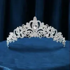 SHEIN シーイン　ティアラ　ウェディング　花嫁　シルバー　ブライダル