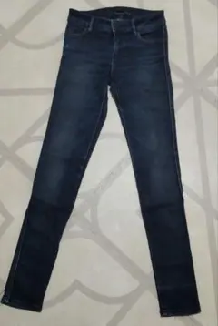 美品　ZARA スキニー　ジーンズ　デニム 　24　ストレッチ　スリムフィット