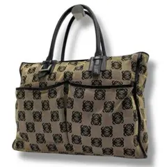 良品 LOEWE アナグラム リピート トートバッグ バッグ ビンテージ 希少