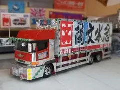 1/32 三菱ふそう デコトラ プラモデル 深箱ダンプ完成品 - メルカリ
