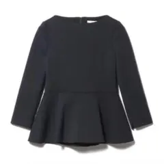 【エストネーション】ジャージーペプラムトップス