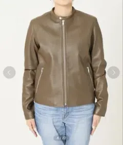 JOURNAL STANDARD レザージャケット ブラウン