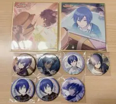 プロセカ KAITO 色紙 缶バッジ グリ缶 グッズ セット