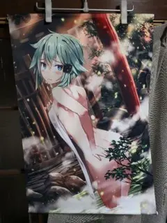 沙耶の唄 ゲマくじ S賞 描き下ろし タペストリー ニトロプラス - メルカリ