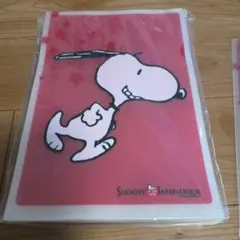 スヌーピー ピンク クリアファイル10枚セット