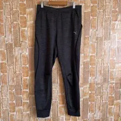 PUMA プーマ パンツ トレーニング ロゴ グレー M