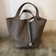 2024年モデル HERMES ピコタン ロック MM エトゥープ グレージュ