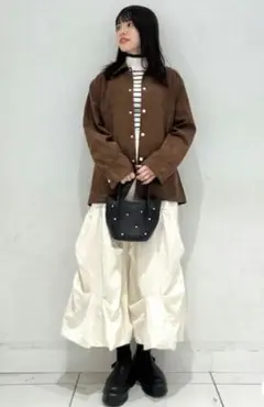 ストレッチリブハイネックセーター☆SENSE OF PLACE