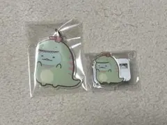 すみっコぐらし　大絶滅展　コラボグッズ　とかげ　アクリルスタンド　キーホルダー