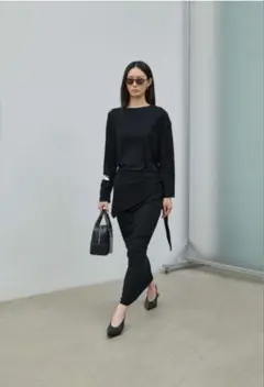 パンツ maison celon side slit slim pants maison celon side slit slim pants - メルカリ