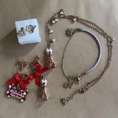 ミニーのスタイルスタジオ　ラプンツェル　ミッキー　桜　イヤリング　まとめ売り