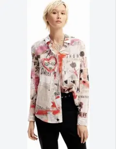 A*h様 desigual.シャツ　美品★クリーニング済み