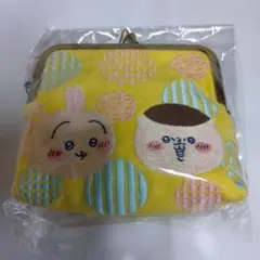 ちいかわうさぎ畳刺繍がま口ポーチ新品未使用