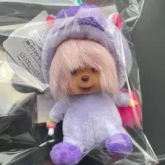 モンチッチ SS顔でかキーチェーン　ユニコーン　475 　しなこ　しなこちゃん