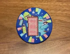 ディズニー刺繍缶バッジ　モンスターズ・インク