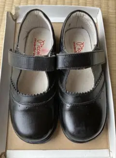 Piccolo Madras 黒 フォーマルシューズ 28（約17.5cm）