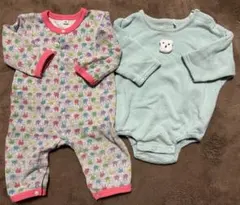 バースデー 西松屋♡70cmロンパース2着セット♡