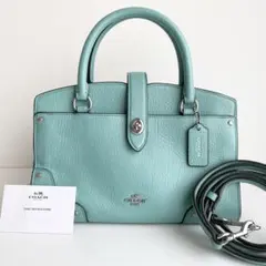 コーチ COACH ハンドバッグ 2way マーサー サッチェル ほぼ新品