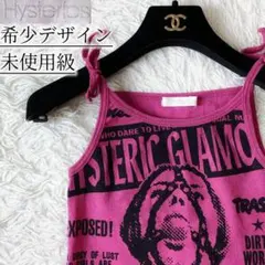 7未使用級　ヒステリックグラマー　ヒスガール　全面プリント　タンクトップ　Y2K