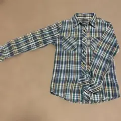 BLUE/BLUE 長袖シャツ チェック柄のサムネイル
