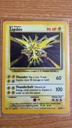 2026年最新】サンダー 英語 ポケモンカードの人気アイテム - メルカリ