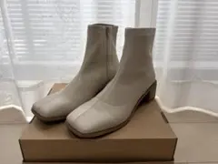 ORiental TRaffic ジッパーブーツ スクエアトゥ