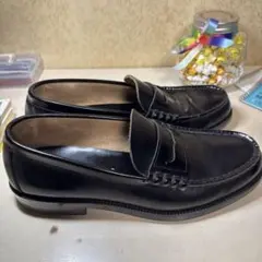 HARUTA黒ローファー26EEEcm.