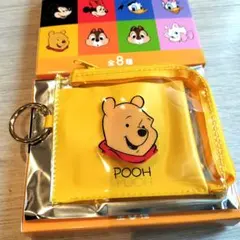 【プーさん】 ディズニーキャラクター シークレットウォレット カラビナ付き