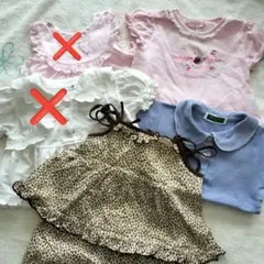 ベビー夏服　女の子　80〜90cm　まとめ売り