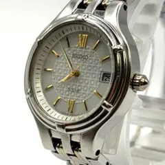 稼働品　SEIKO セイコー V187-0AA0 レディース 腕時計 ソーラーのサムネイル
