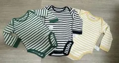 UNIQLO BABY ロンパース 3枚セット 80cm 90cmのサムネイル