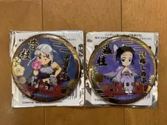 鬼滅の刃 ニジゲンノモリ 限定 柱キラメタ缶バッジ 2個セット