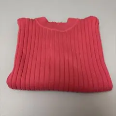 green label relaxing ピンク ハイネックセーター