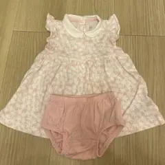 【美品】GAP 花柄ワンピース 0-3ヶ月 セット