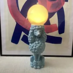 フランフランFrancfranc ドッグランプ　ブルー
