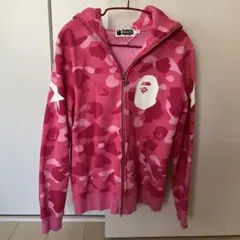 2026年最新】bape パーカー ピンクの人気アイテム - メルカリ
