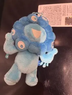 ミャクミャク　ボールチェーンマスコット推しカラーブルー