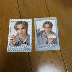 海沼流星 フォトカード2枚セット